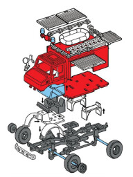 MS 16 Mercedes Unimog 1:48 Lesní speciál 